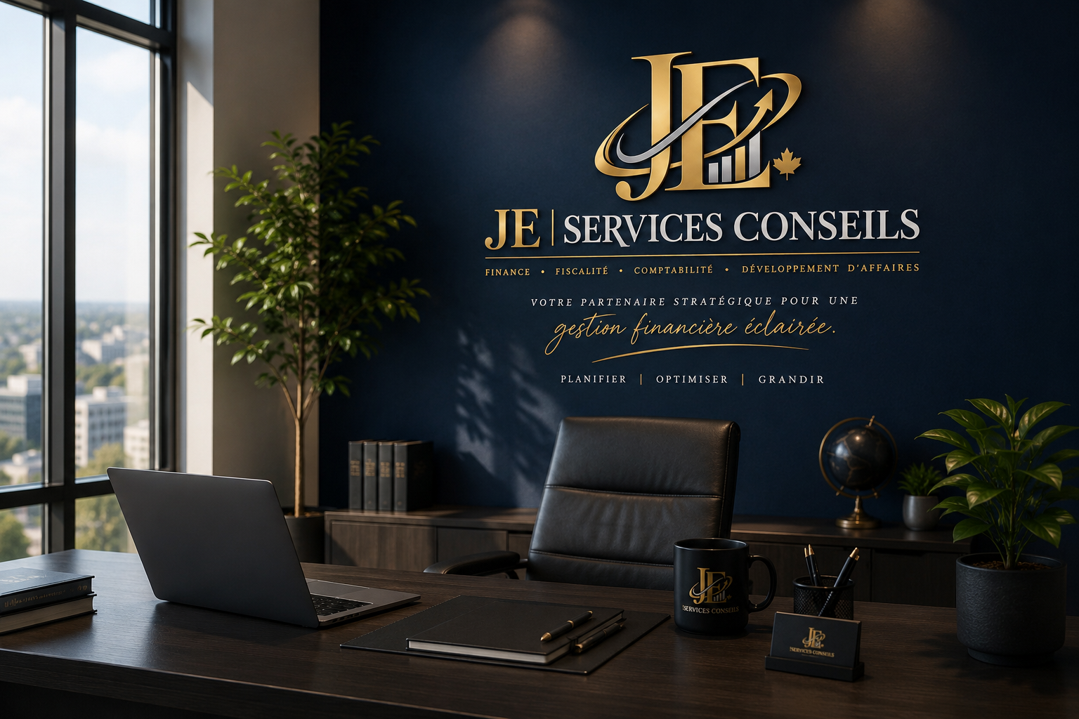 Bureau professionnel de JE Services Conseils